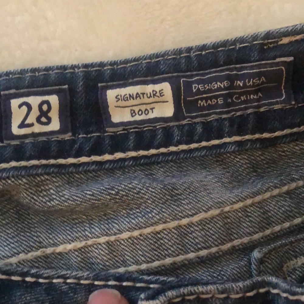 👖MissMe Signature Boot Cut Jeans Sz.28👖 - Picture 9 of 13